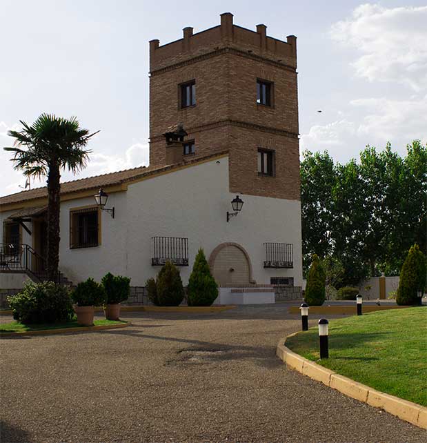 Entrada a la finca